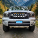 TRD PRO Style Grille w/ LED Off-Road Lights, Amber Lights and DIY Letters for 2005-2011 Toyota Tacoma- Matte Black | American Modified