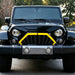 Goliath Grille W/ LED DRL and Turn Signals - Glossy Black For 07-18 Jeep Wrangler JK | American Modified