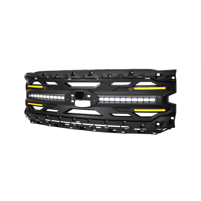 Armor Grille - Matte Black For 2024+ Ford F150 XLT/ STX | American Modified