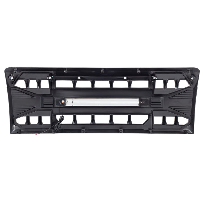 Armor Grille w/Off-Road Lights - Matte Black for 2009-2014 Ford F150| American Modified
