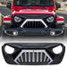 Goliath Grille w/ LED DRL and Turn Signals - Matte Black For 18+ Jeep Wrangler JL & Gladiator JT | AMERICAN MODIFIED