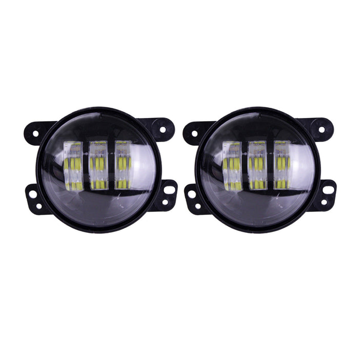 Smoked Fog Lights for 97-18 Jeep Wrangler TJ/ JK