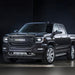 Armor Grille W/ Off-Road Lights - Matte Black For 2016-2018 GMC Sierra 1500｜American Modified