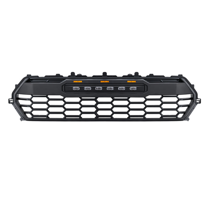 Front Grille W/ Off-Road Lights - Matte Black For 2024+ Toyota Tacoma