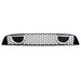 Boss 302 Style Grille W/DRL and Turn Signal & Fog Light Deletes - Glossy Black for 2013-2014 Ford Mustang|American Modified