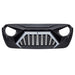 Goliath Grille w/ LED DRL and Turn Signals - Matte Black For 18+ Jeep Wrangler JL & Gladiator JT | AMERICAN MODIFIED