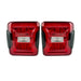 JK to JL Conversion Tail Lights - Red Lens For 07-18 Jeep Wrangler JK/ JKU(DOT Approved) | American Modified