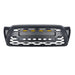 TRD PRO Style Grille w/ LED Off-Road Lights, Amber Lights and DIY Letters for 2005-2011 Toyota Tacoma- Matte Black | American Modified