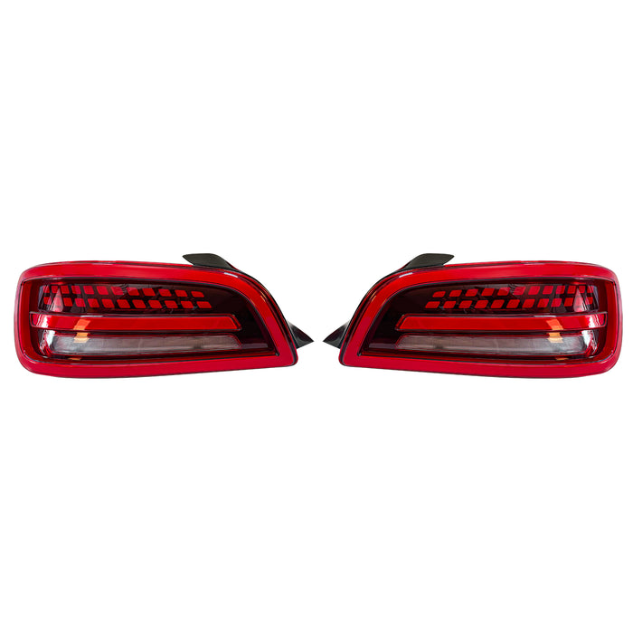LED Tail Lights w/ Sequential Turn Signal Lights For Honda S2000 AP2 (Chassis 04-09) | American Modified