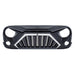 Goliath Grille w/ LED DRL and Turn Signals - Matte Black For 07-18 Jeep Wrangler JK | AMERICAN MODIFIED