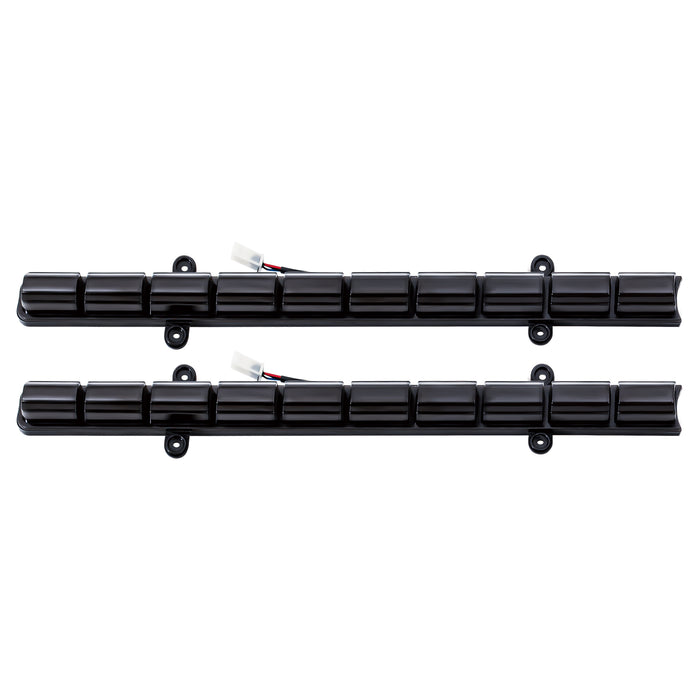 Smoked LED Amber Lights w/ Sequential Turn Signal For 24+ Ford F150 Tremor | AMERICAN MODIFIED