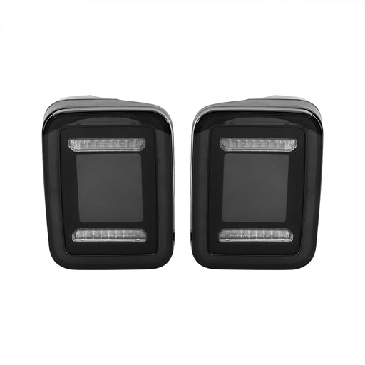 Smoked Cover Tunnel Tail Lights For 2020+ Jeep Gladiator JT | AMERICAN MODIFIED