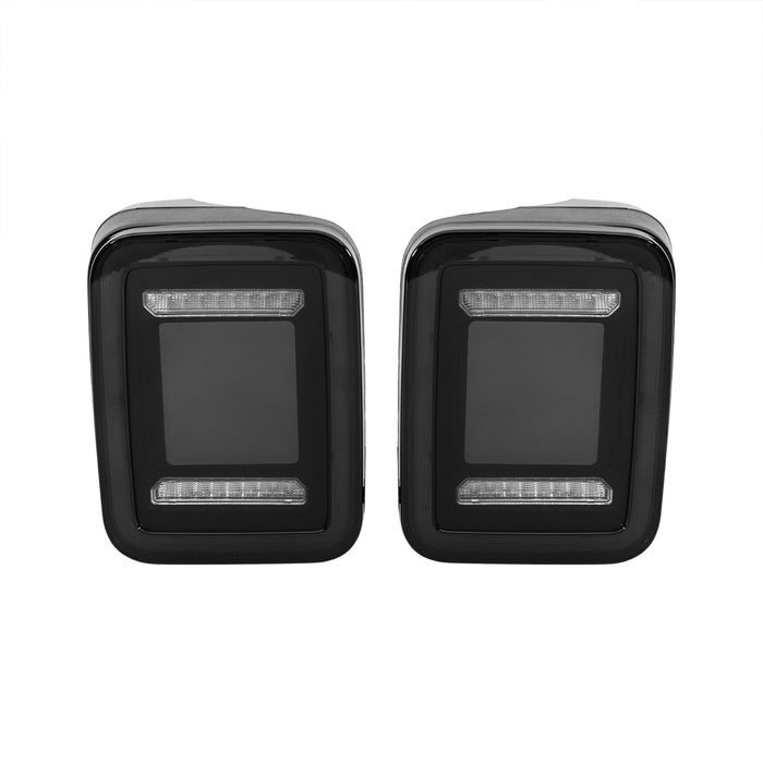 Smoked Cover Tunnel Tail Lights For 2020+ Jeep Gladiator JT | AMERICAN MODIFIED