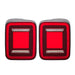 Red Lens Tunnel Tail Lights For 2020+ Jeep Gladiator JT | AMERICAN MODIFIED