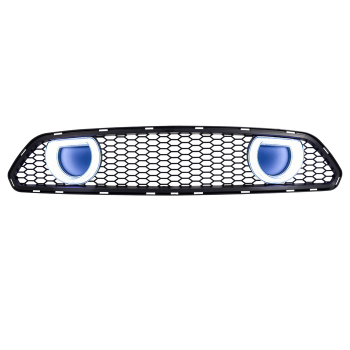 AM Autoparts Front Upper Radiator Grille Cover For 2015-2017 Ford Mustang – Direct Fit