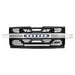 Armor Front Grille W/ Off-Road Lights No Amber Lights - Chrome Glossy Black For 2019-2021 Chevy Silverado 1500 | American Modified