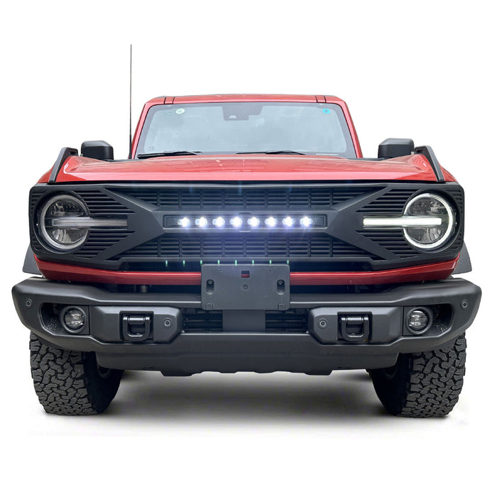 Tomahawk Grille w/ Off-Road Lights For 2021-2023 Ford Bronco丨American Modified
