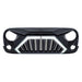 Goliath Grille w/ LED DRL and Turn Signals - Matte Black For 07-18 Jeep Wrangler JK | AMERICAN MODIFIED