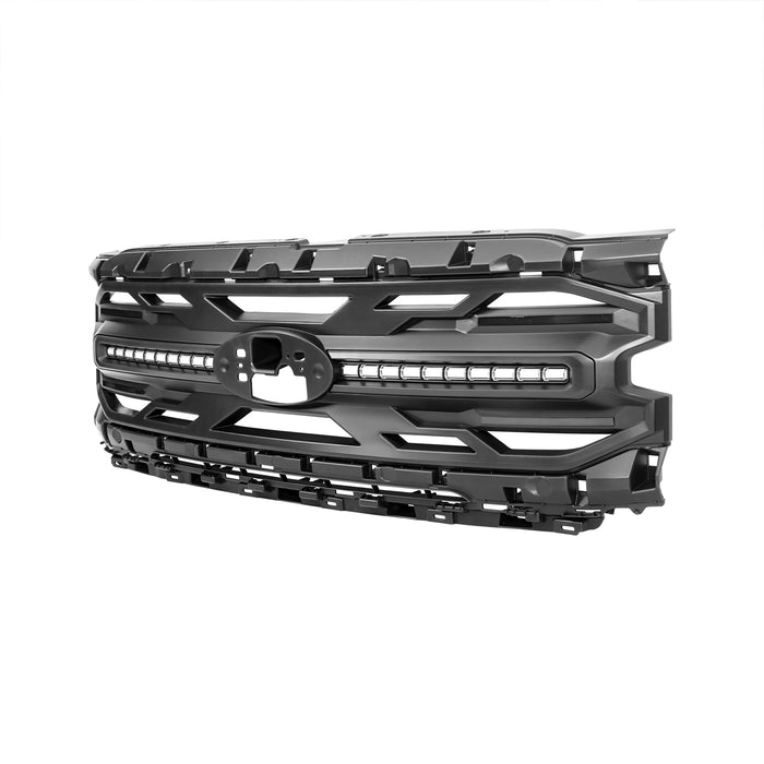 Armor Grille - Matte Black For 2024+ Ford F150 XLT/ STX