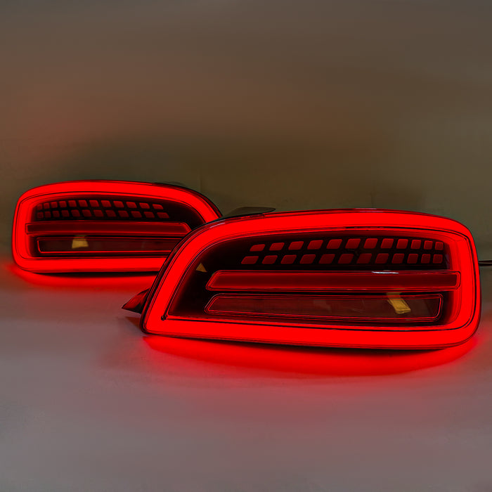 LED Tail Lights w/ Sequential Turn Signal Lights For Honda S2000 AP2 (Chassis 04-09) | American Modified