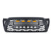 TRD PRO Style Grille w/ LED Off-Road Lights, Amber Lights and DIY Letters for 2005-2011 Toyota Tacoma- Matte Black | American Modified