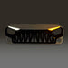 Shark Grille W/ LED Eyebrow DRL and Turn Signals - White & Black For 07-18 Jeep Wrangler JK | American Modified