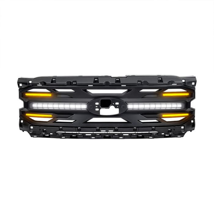 Armor Grille - Matte Black For 2024+ Ford F150 XLT/ STX