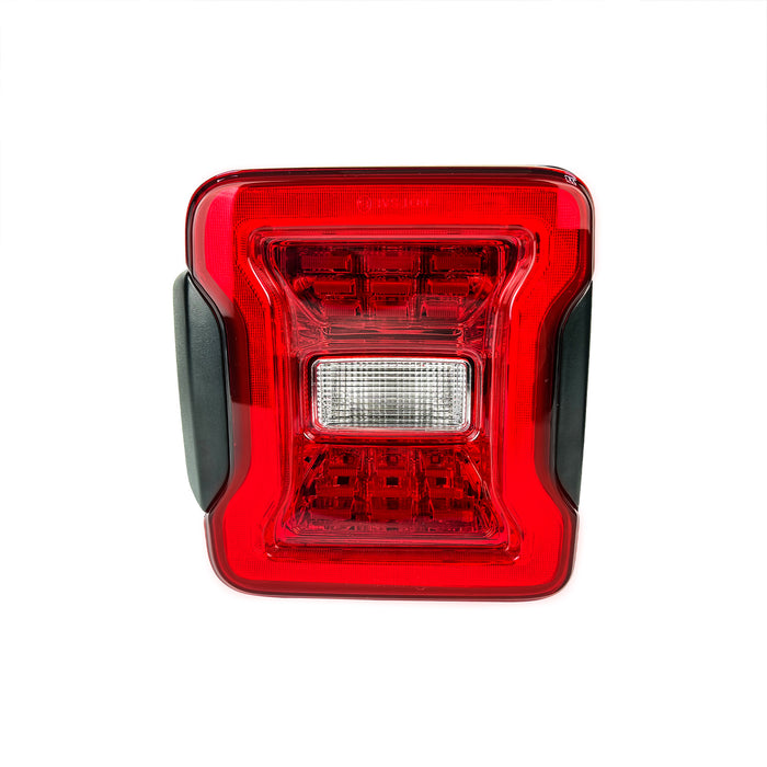 JK to JL Conversion Tail Lights - Red Lens For 07-18 Jeep Wrangler JK/ JKU(DOT Approved) | American Modified