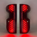 Red LED Tail Lights W/ Start Animation For 2019–2026 Chevy Silverado 1500 & 2020–2026 Silverado 2500HD/3500HD | American Modified
