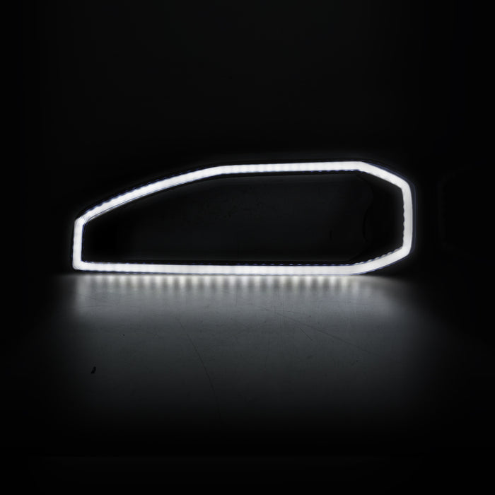 LED Front Bumper Fog Light Covers W/ Turn signal For 18+ Jeep Wrangler JL & Gladiator JT | American Modified