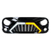 Goliath Grille W/ LED DRL and Turn Signals - Glossy Black For 07-18 Jeep Wrangler JK | American Modified