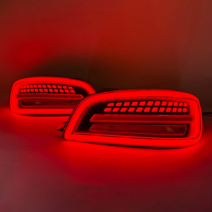 LED Tail Lights w/ Sequential Turn Signal Lights For Honda S2000 AP2 (Chassis 04-09) | American Modified