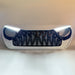 Shark Grille W/ LED Eyebrow DRL and Turn Signals - White & Black For 18+ Jeep Wrangler JL & Gladiator JT | American Modified