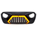 Goliath Grille w/ LED DRL and Turn Signals - Matte Black For 18+ Jeep Wrangler JL & Gladiator JT | AMERICAN MODIFIED