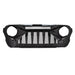 Demon Grille W/ Led Off-Road Lights - Red & White & Black For 18+ Jeep Wrangler JL & Gladiator JT W/O Trailcam | American Modified