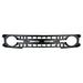 Armor Grille W/ Off-Road Lights & Camera Bracket - Matte Black For 21+ Ford Bronco | American Modified