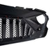Goliath Grille W/ Amber Led Running Lights For 18-23 Jeep Wrangler Jl & Gladiator Jt - White & Black| American Modified