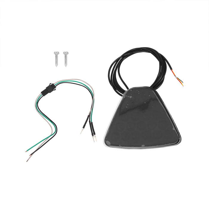 Rear Bumper Diffuser Lip W/ LED Light For 2018-2023 Honda Accord