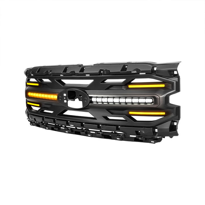 Armor Grille - Matte Black For 2024+ Ford F150 XLT/ STX