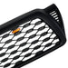 Front Mesh Grille W/ Amber Lights - Matte Black For 2005-2011 Toyota Tacoma | American Modified