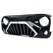 Goliath Grille W/ LED DRL and Turn Signals - Glossy Black For 07-18 Jeep Wrangler JK | American Modified