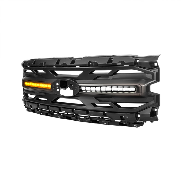 Armor Grille - Matte Black For 2024+ Ford F150 XLT/ STX