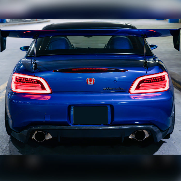 LED Tail Lights w/ Sequential Turn Signal Lights For Honda S2000 AP2 (Chassis 04-09) | American Modified