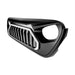 Gladiator Vader Grille W/ LED DRL and Turn Signals - Matte Black For 18+ Jeep Wrangler JL & Gladiator JT | American Modified