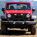 Empire Grille W/ Amber Lights - Glossy Black for 07-18 Jeep Wrangler JK | American Modified