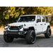 Goliath Grille W/ Amber Led Running Lights For 18-23 Jeep Wrangler Jl & Gladiator Jt - White & Black| American Modified