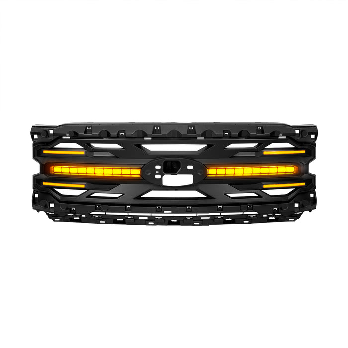 Armor Grille - Matte Black For 2024+ Ford F150 XLT/ STX | American Modified