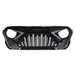 Goliath Grille w/ LED DRL and Turn Signals - Matte Black For 18+ Jeep Wrangler JL & Gladiator JT | AMERICAN MODIFIED