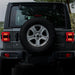 Red Lens LED Tail Lights For 18+ Jeep Wrangler JL | American Modified