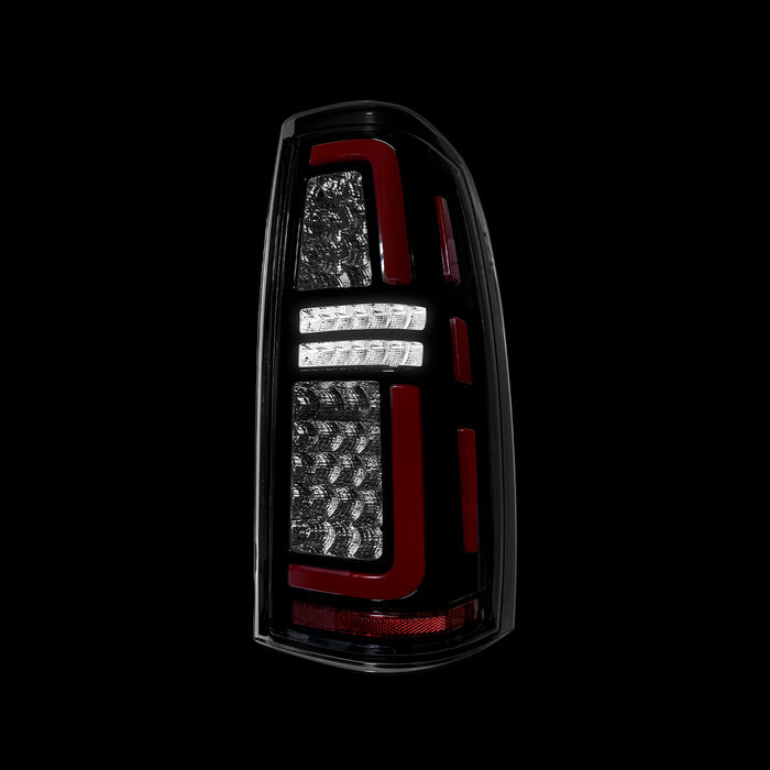 Chrome LED Tail Lights-Clear Lens for 99-06 Chevy Silverado & 99- 02 GMC Sierra 1500 2500 3500(DOT Approved) | American Modified